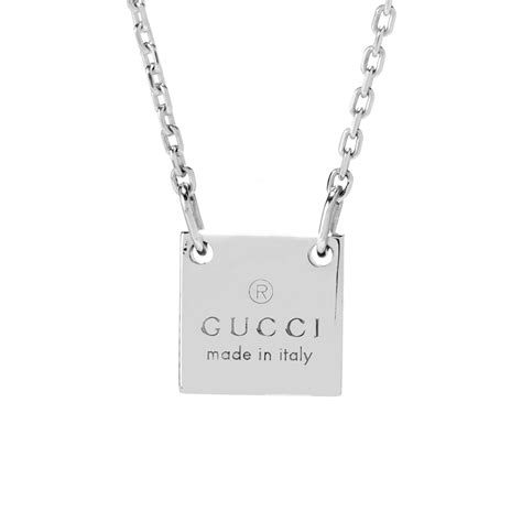 engraved gucci necklace|gucci necklace women.